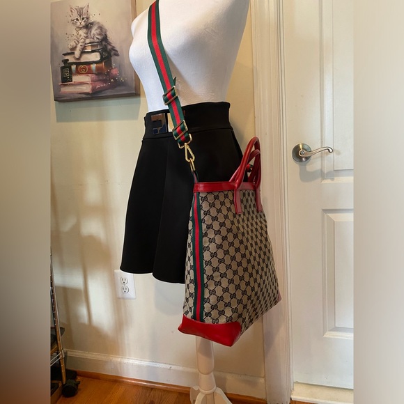 Gucci canvas/leather Tote bag - Picture 10 of 10